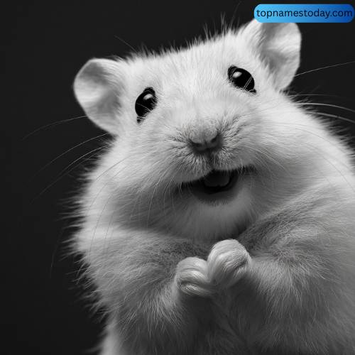 Classic Black and White Hamster Names