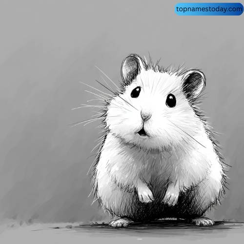 Cute Black and White Hamster Names