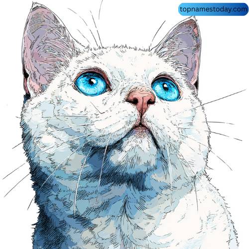 Elegant Blue Eyed Cat Names