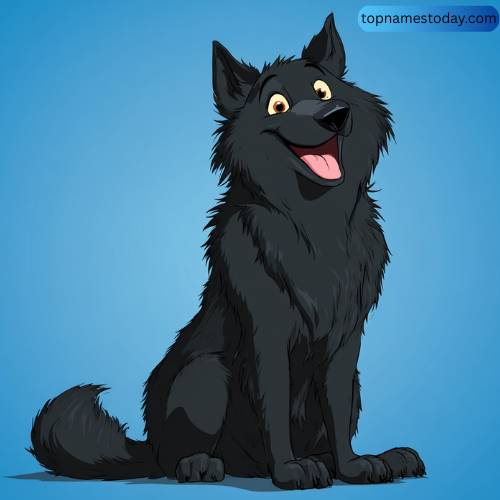 Powerful Black Wolf Names