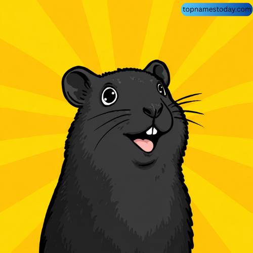 Unique Black Hamster Names