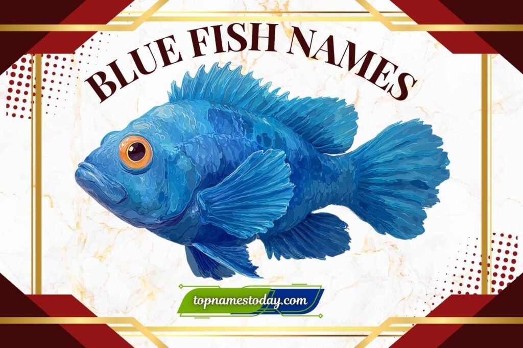 468+ Best Blue Fish Names for Your Colorful Swimmer