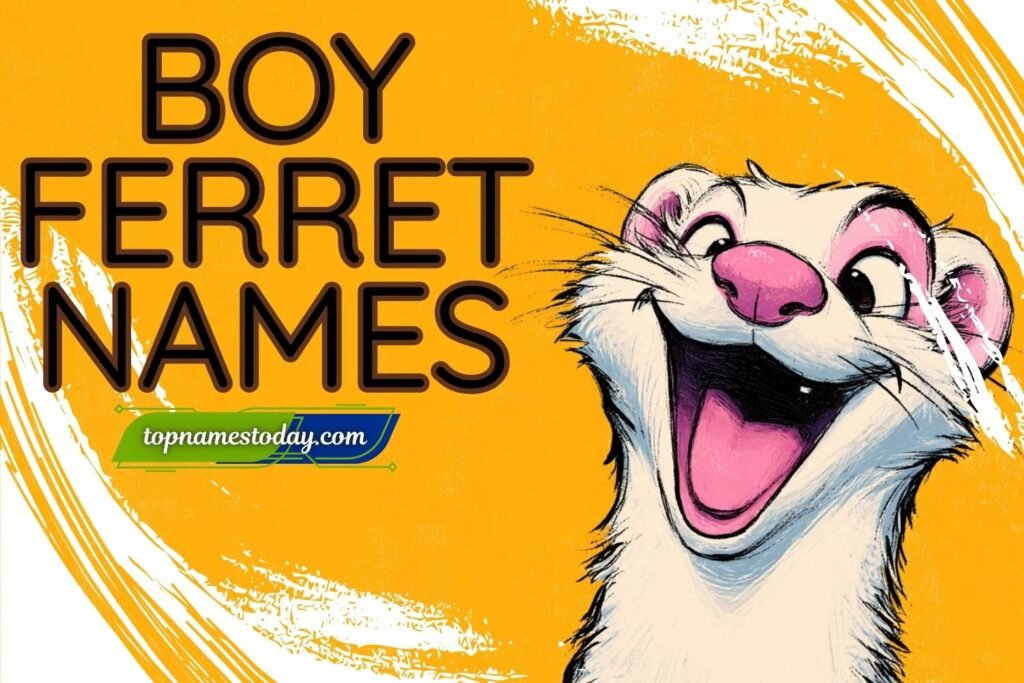 409+ Best Boy Ferret Names for Your Playful Little Bandit