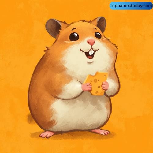 Food-Inspired Brown Hamster Names