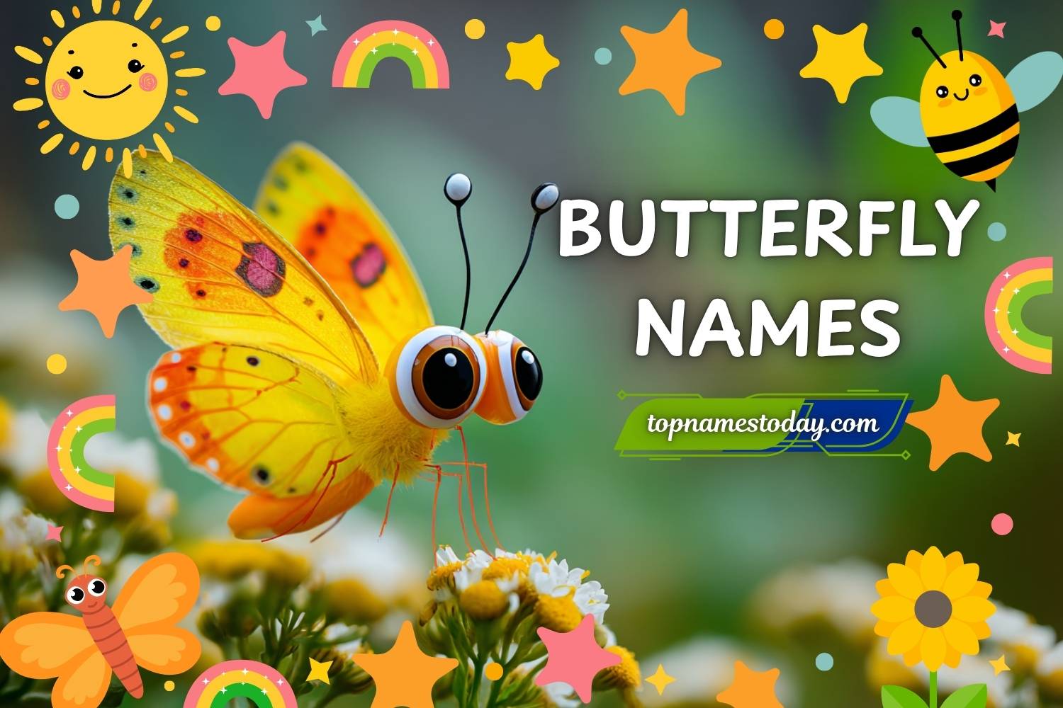 358+ Butterfly Names for Your Colorful Companion [Lovely Ideas] - Top ...
