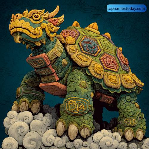 Ocean and Water-Themed Dragon Turtle Names