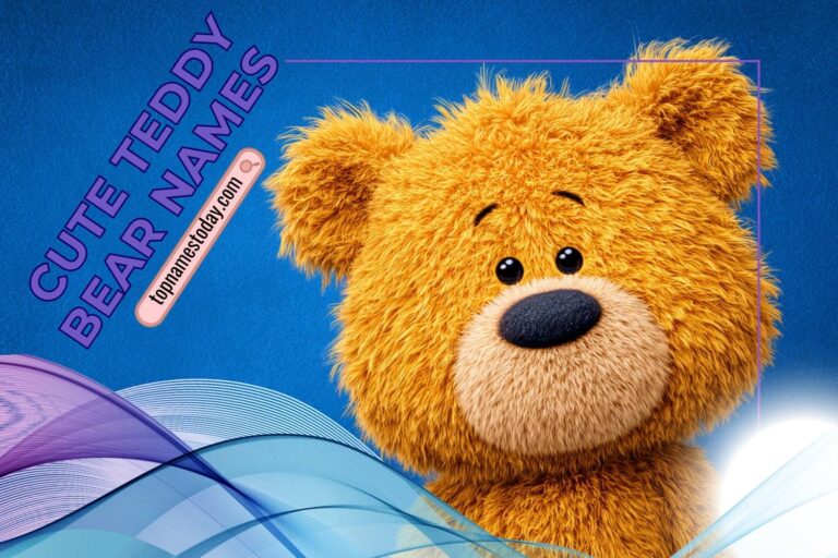 cute teddy bear names