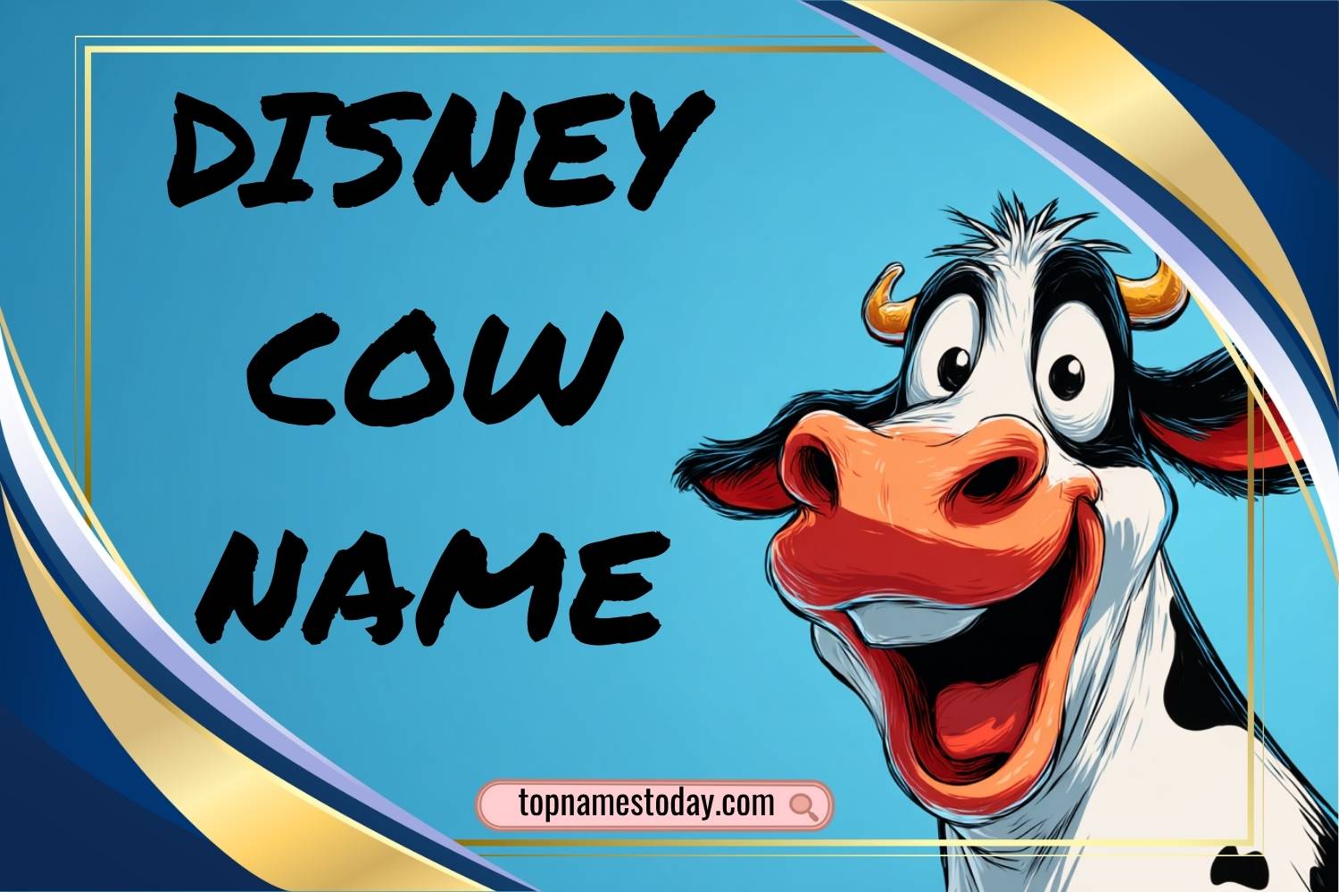 disney cow name