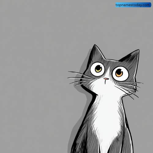 Cool Grey and White Cat Names