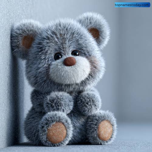Cute Gray Teddy Bear Names