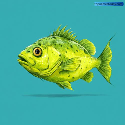 Cute Green Fish Names
