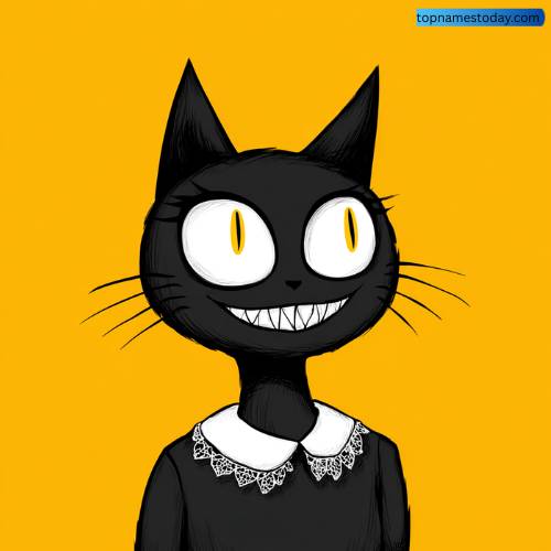Female Gothic Cat Names