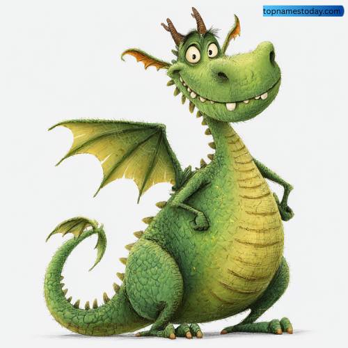 Funny Green Dragon Names