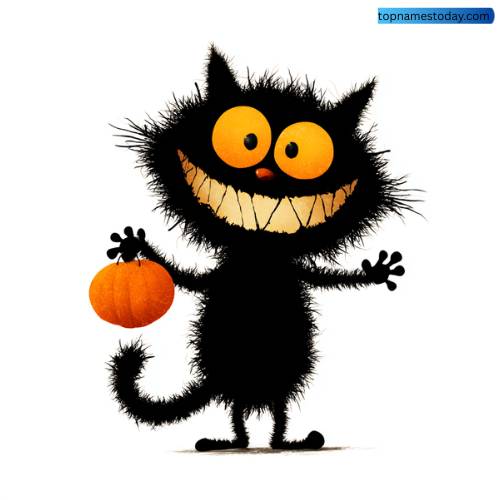 Funny Halloween Cat Names