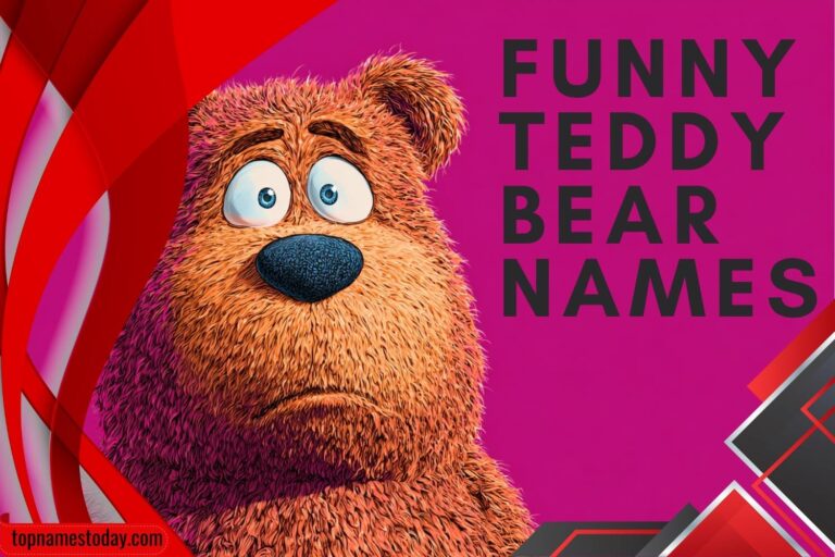 funny teddy bear names