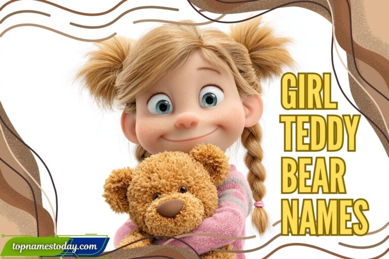 girl teddy bear names