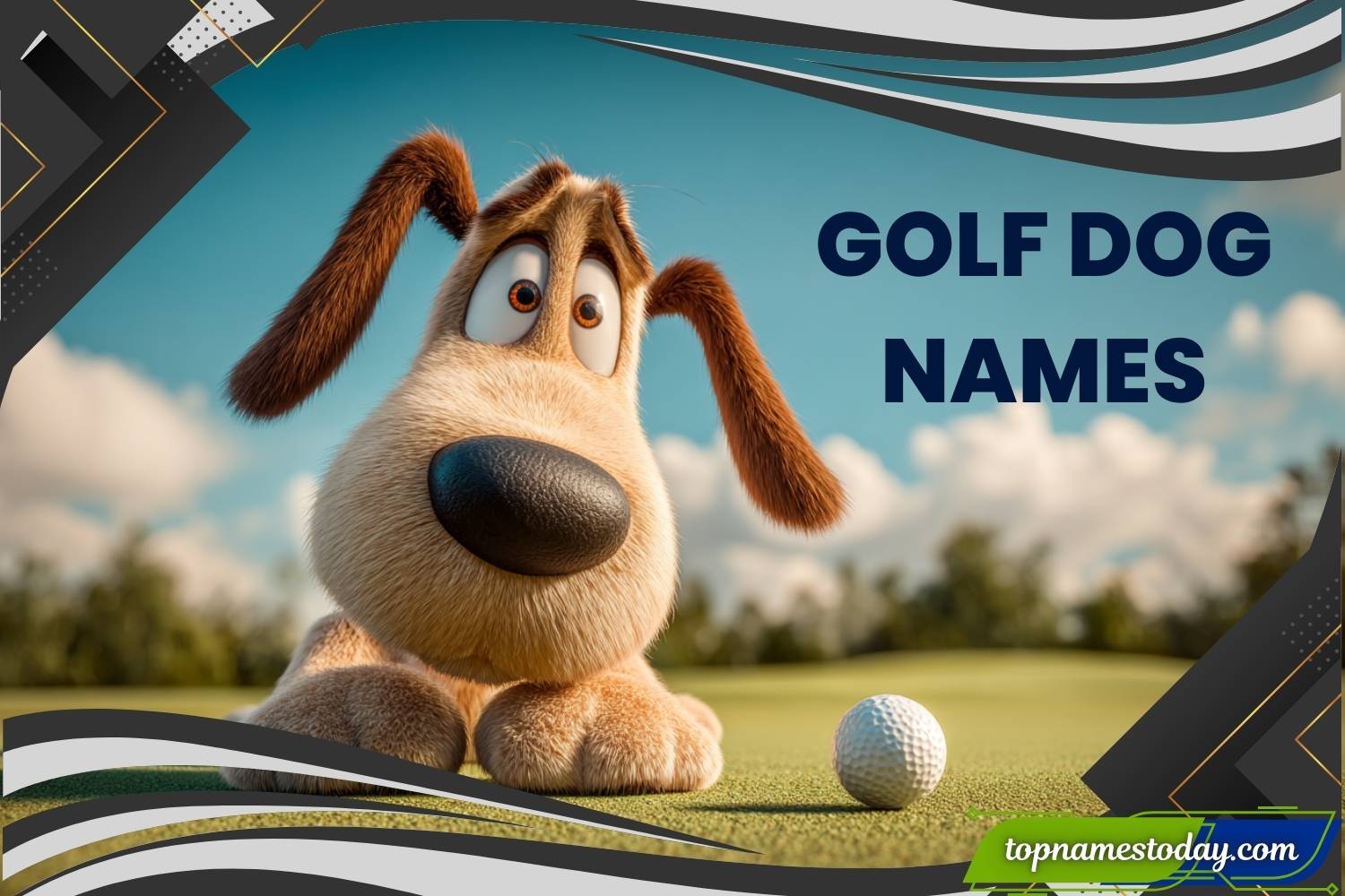 golf dog names