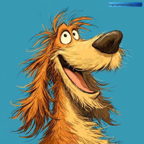 Funny Long Hair Dog Names