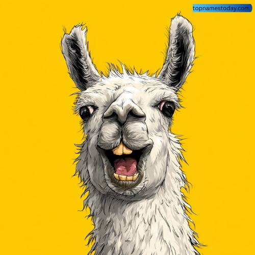 Funny and Punny Llama Names