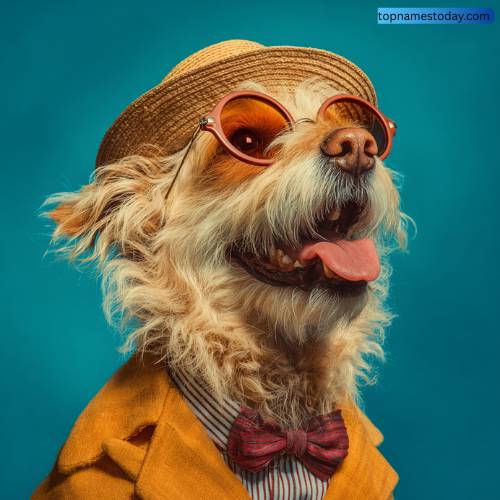 Vintage and Retro Hipster Dog Names
