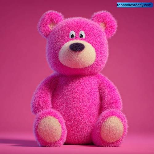 Cute Pink Teddy Bear Names