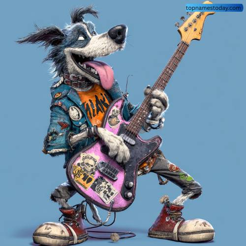 Rock and Metal Band-Inspired Dog Names
