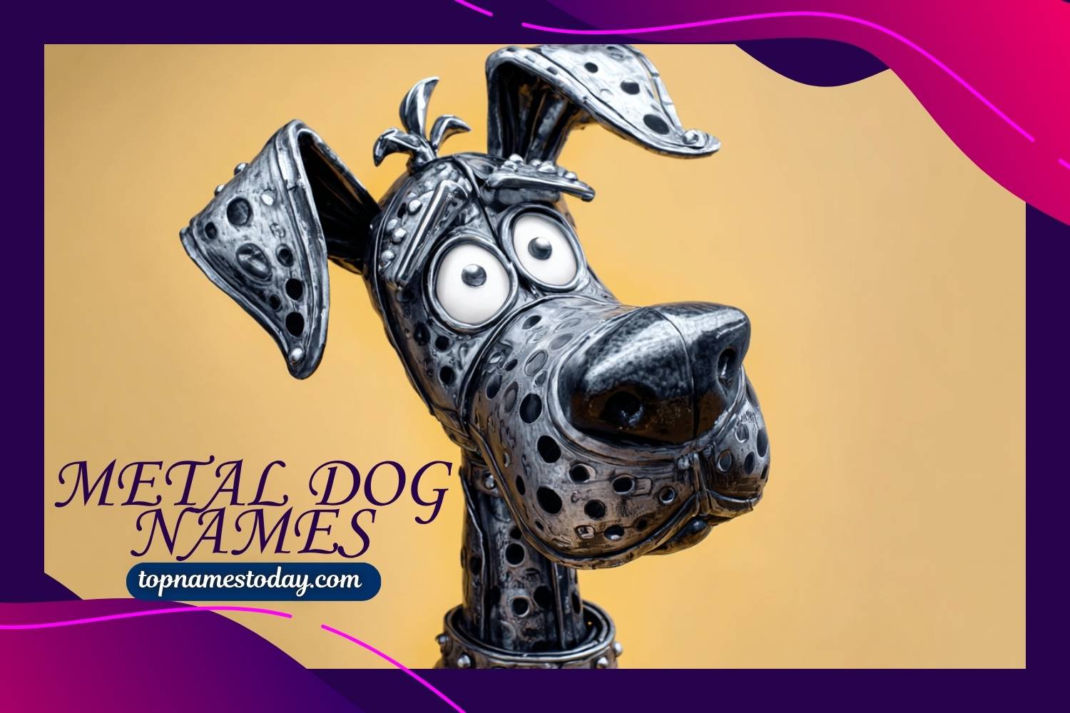 metal dog names