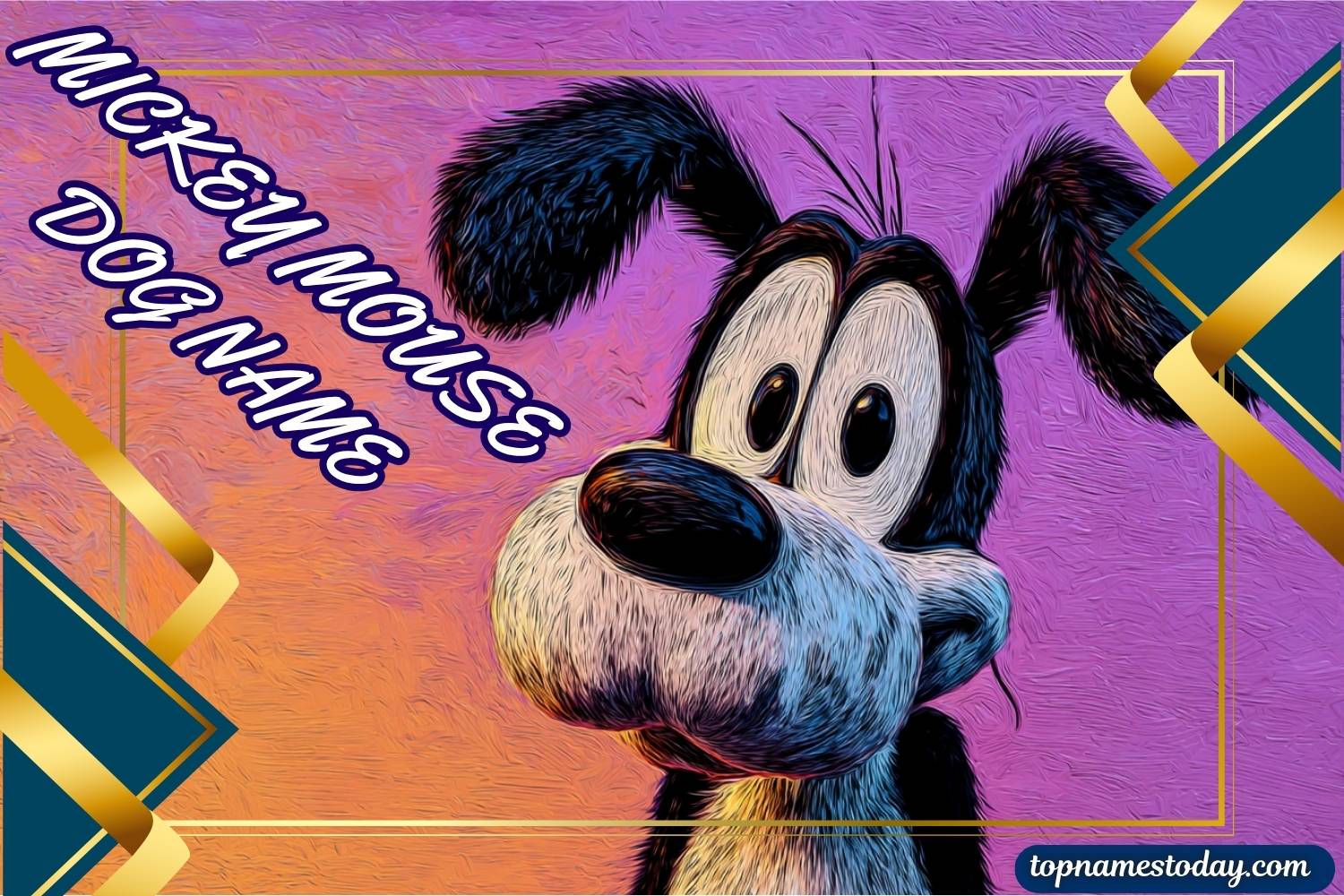 mickey mouse dog name