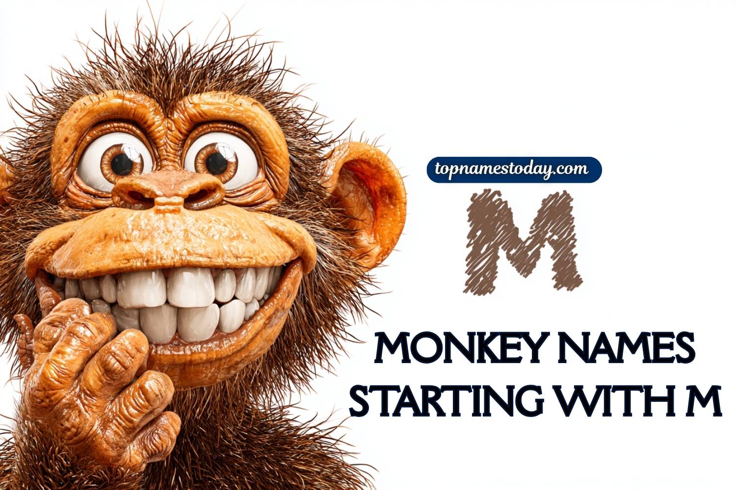 monkey names starting with m
