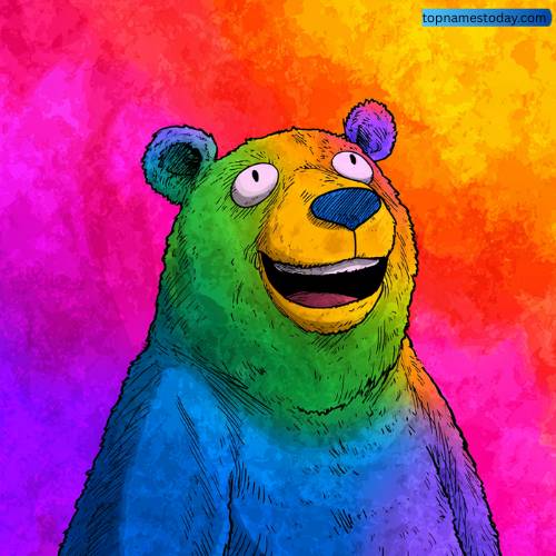 Cute Rainbow Bear Names