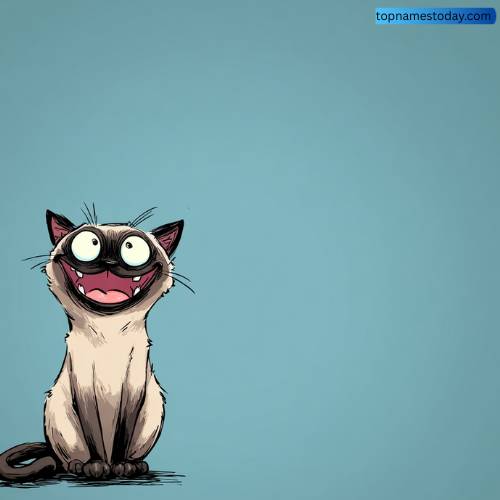Funny Siamese Cat Names