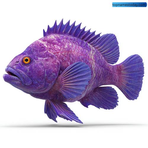 Male Purple Fish Names