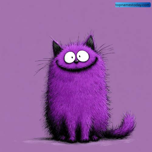 Unique Purple Cat Names
