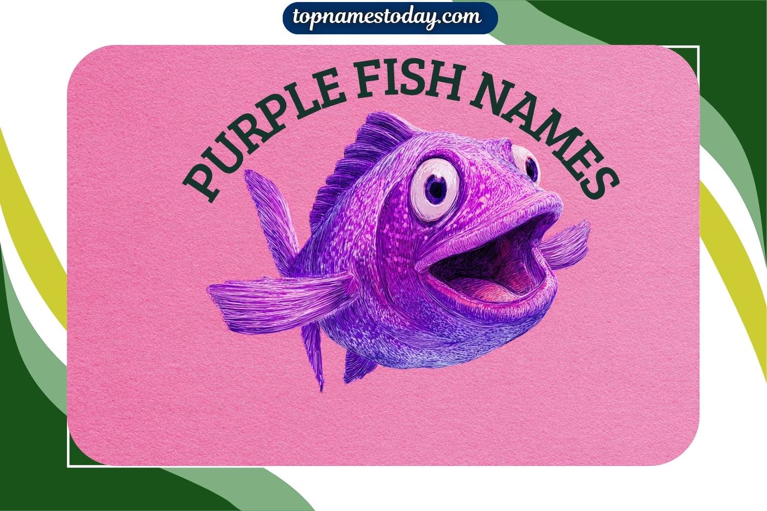 purple fish names