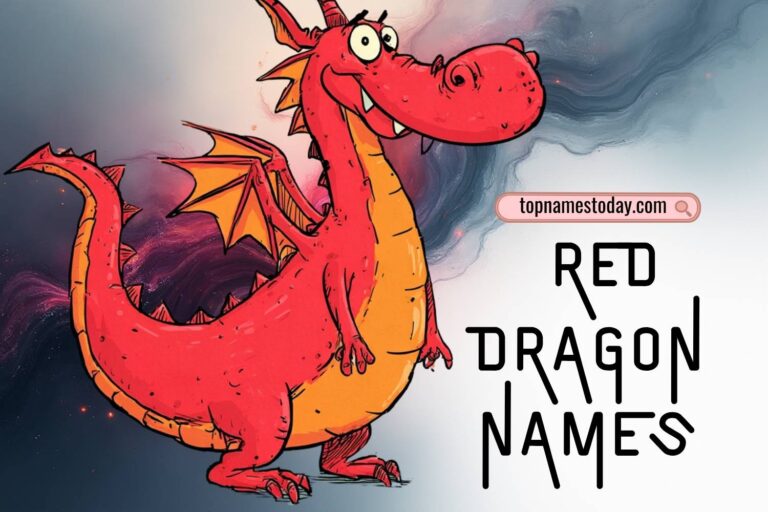 red dragon names