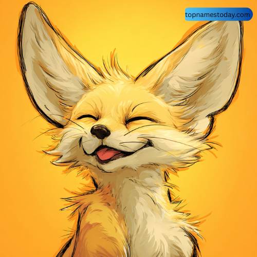 Cute Fennec Fox Names
