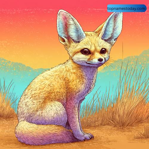 Desert-Inspired Fennec Fox Names