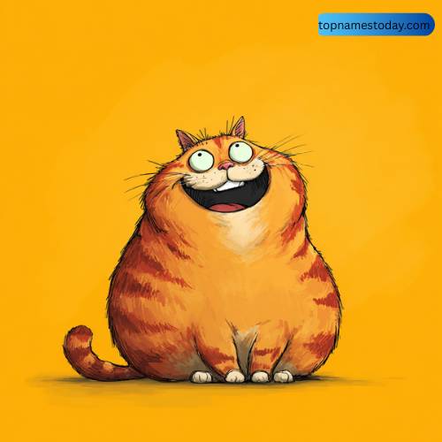 Funny Fat Cat Names