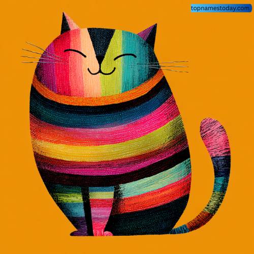 Funny Striped Cat Names