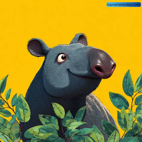 Tapir Names Inspired by Nature