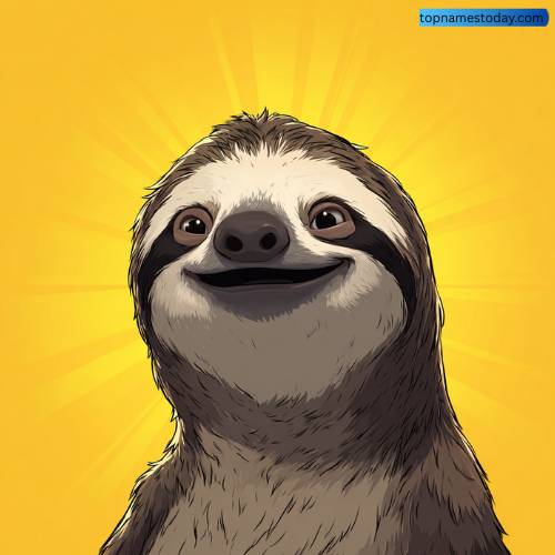 Unique Sloth Names