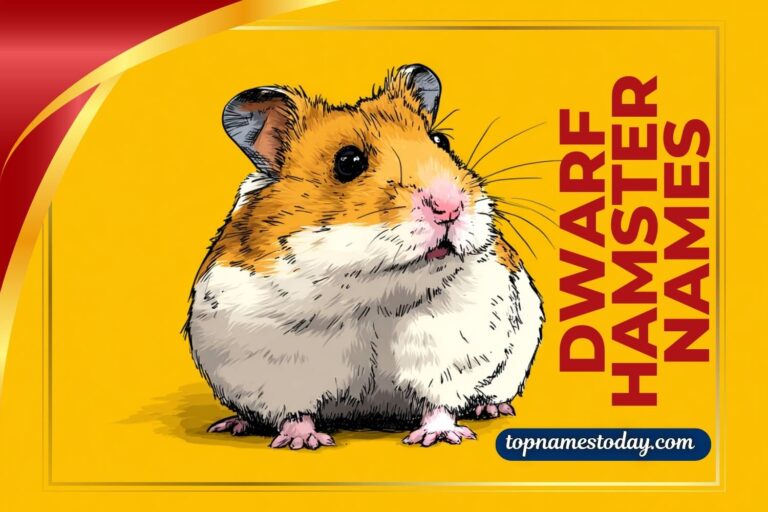 dwarf hamster names