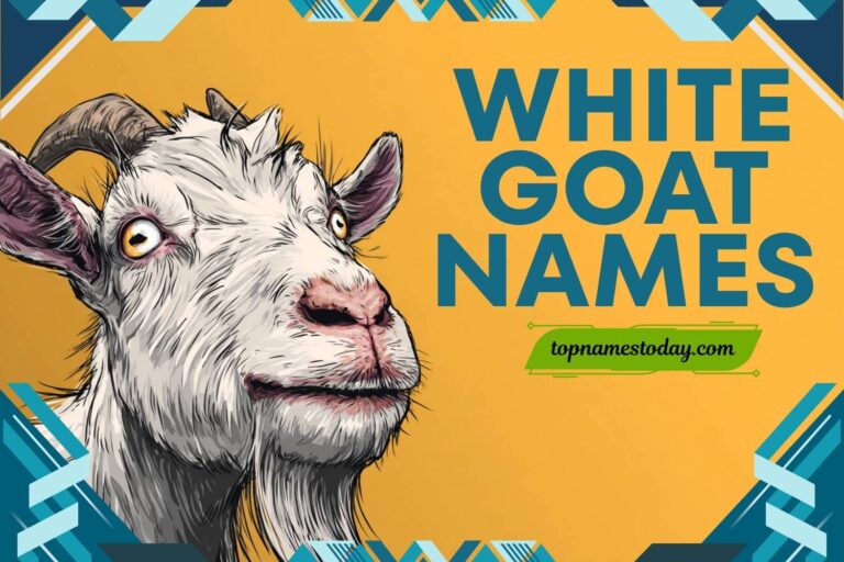 white goat names