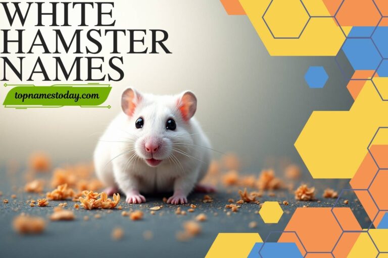 white hamster names