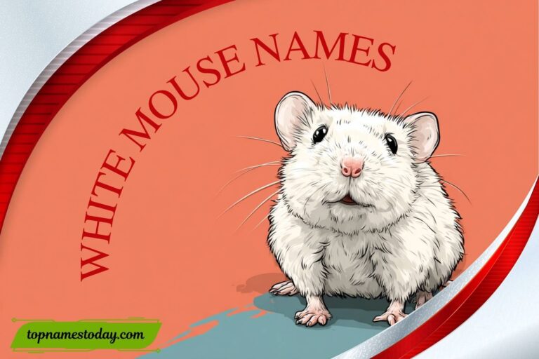 white mouse names