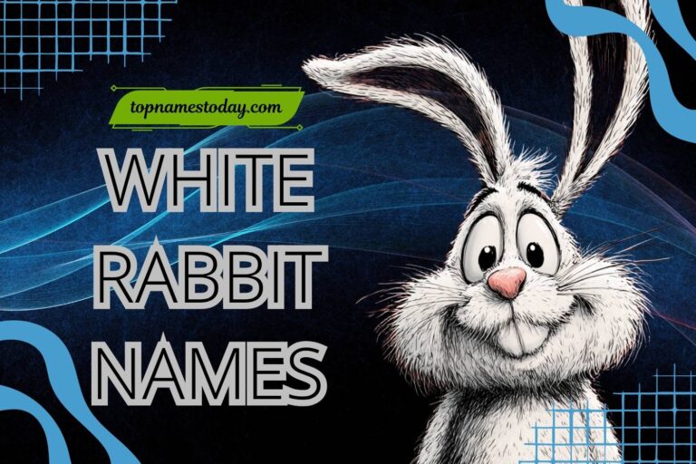 white rabbit names
