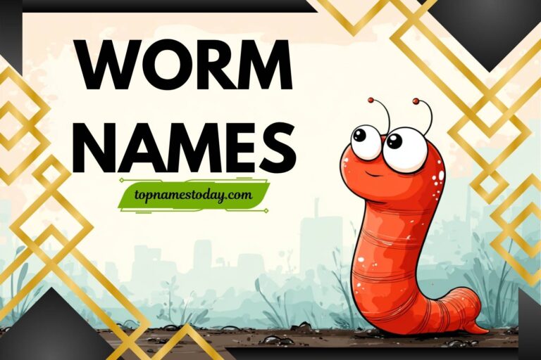 worm names